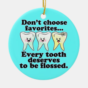 Dentist Ceramic Tree Decoration