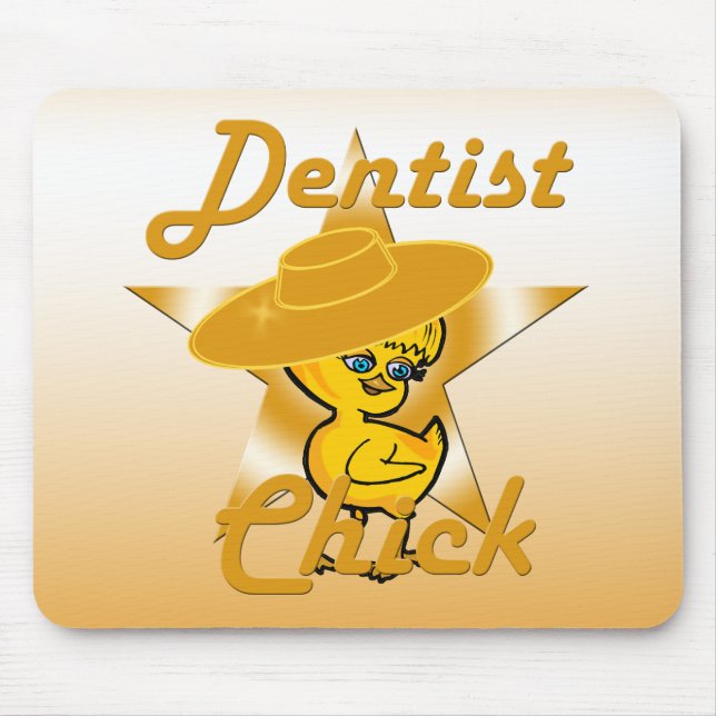 Dentist Chick #10 Mouse Pad (Front)