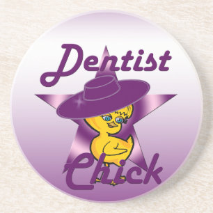 Dentist Chick #9 Coaster