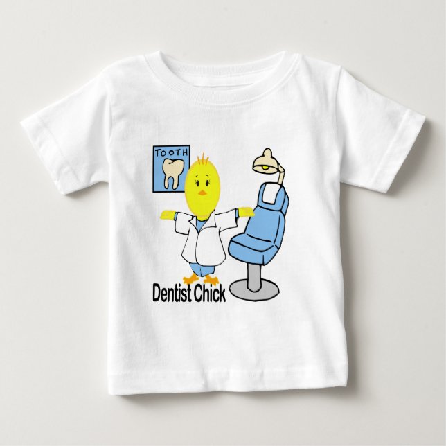 Dentist Chick Baby T-Shirt (Front)