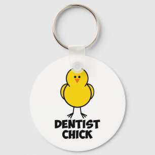 Dentist Chick Key Ring