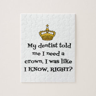 DENTIST CROWN JIGSAW PUZZLE