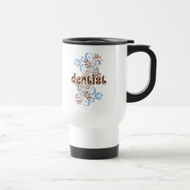Dentist Cute Gift Travel Mug (Right)