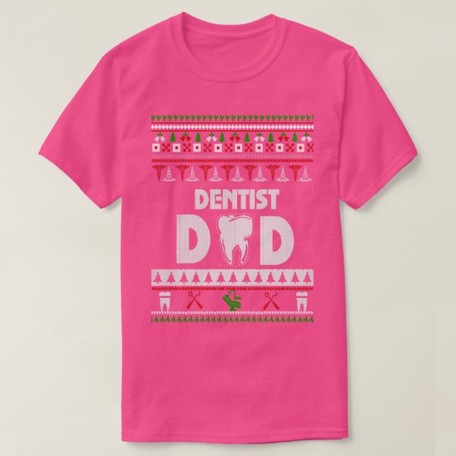 Dentist DAD Christmas Ugly Sweater (Design Front)