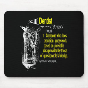 Dentist definition dental assistant dental mouse pad