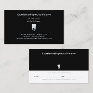 Dentist   Dental Appointment Card