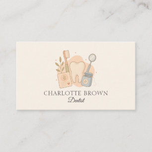 Dentist Dental Clinic Oral Healthcare Dentistry Business Card