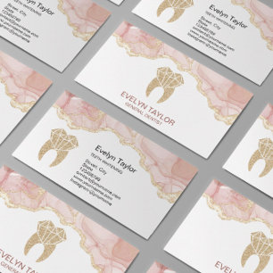 Dentist Dental Clinic teeth Whitening Smile Busine Business Card