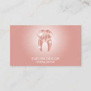 Dentist Dental Clinic teeth Whitening Smile Crown Business Card