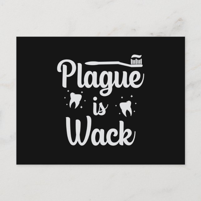 Dentist Dental Doctor Teeth Tooth Funny Gift Idea Postcard (Front)