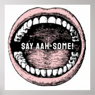 Dentist Dental Humour Poster