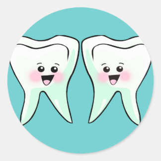 Dentist Dental Hygienist Classic Round Sticker