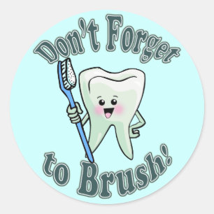 Dentist Dental Hygienist Classic Round Sticker