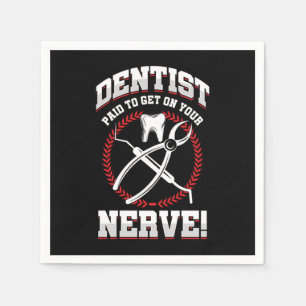 Dentist Dental Medical Tooth Doctor Hygienst Gift Napkin