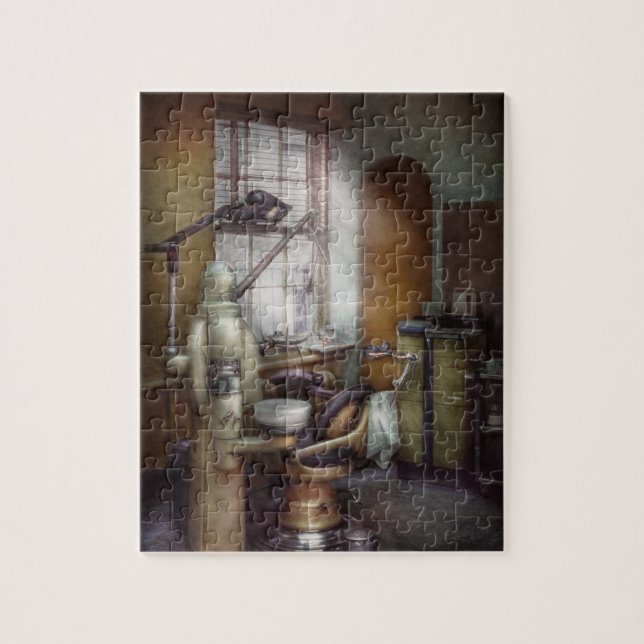 Dentist - Dental Office circa 1940's Jigsaw Puzzle (Vertical)