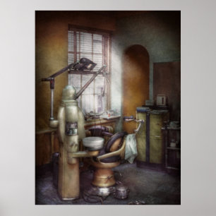 Dentist - Dental Office circa 1940's Poster