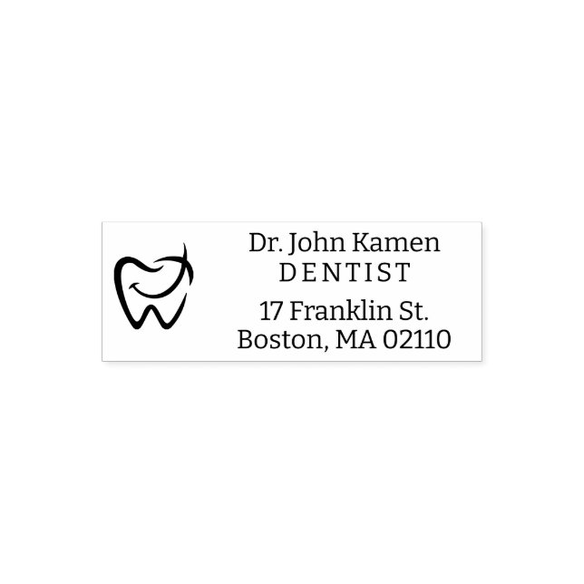 Dentist | Dental Office Self-inking Stamp (Design)