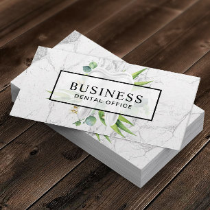 Dentist Dental Tooth Modern Marble Appointment