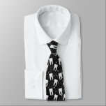 Dentist Dental Tooth Pattern Faux Black Glitter Tie<br><div class="desc">Dentist Teeth Dental Care Faux Black Glitter Tie.</div>