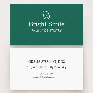 Dentist Dentistry Office Business Card