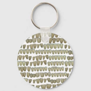 DENTIST DENTISTRY ORTHODONTICS ROTTEN TEETH MOUTH KEY RING