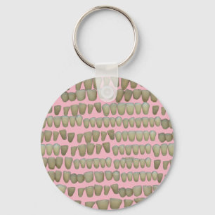 DENTIST DENTISTRY ORTHODONTICS ROTTEN TEETH MOUTH KEY RING