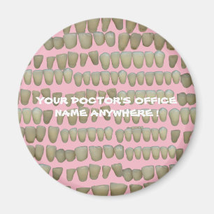 DENTIST DENTISTRY ORTHODONTICS ROTTEN TEETH MOUTH MAGNET