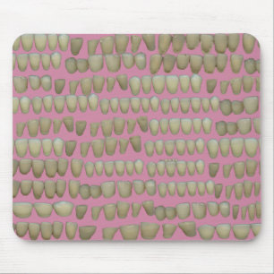 DENTIST DENTISTRY ORTHODONTICS ROTTEN TEETH MOUTH MOUSE PAD