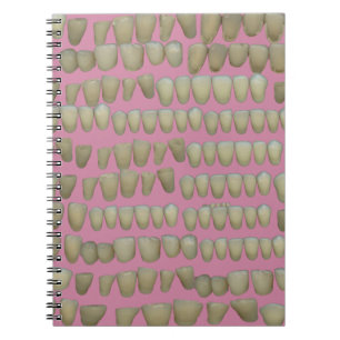 DENTIST DENTISTRY ORTHODONTICS ROTTEN TEETH MOUTH NOTEBOOK