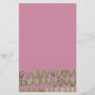 DENTIST DENTISTRY ORTHODONTICS ROTTEN TEETH MOUTH STATIONERY