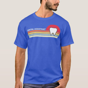 Dentist Gift Retro Style Dental Assistant Gifts De T-Shirt