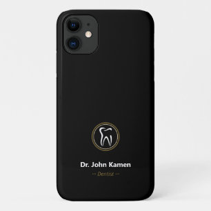 Dentist   Gold Black Case-Mate iPhone Case