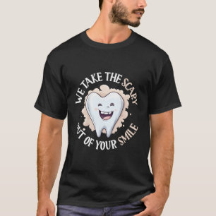 Dentist Halloween Trick Or Treat Dental Assistant T-Shirt