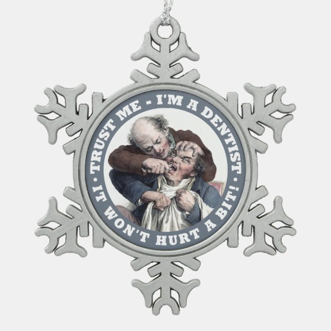 DENTIST humour ornaments (Front)