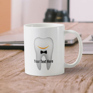 Dentist Hygienist Dental Assistant Smiling Tooth Coffee Mug