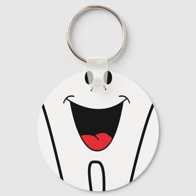 Dentist Image Key Ring (Front)