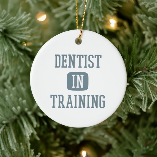 Dentist in Training Future Dentist Dental Student Ceramic Tree Decoration (Tree)