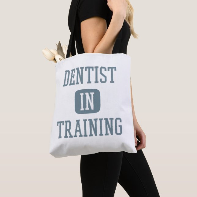 Dentist in Training Future Dentist Dental Student Tote Bag (Close Up)