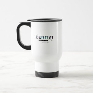 Dentist Loading Glitch Pixel Humour Travel Mug