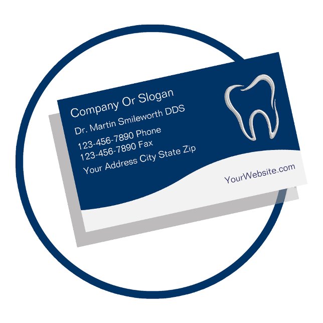 Dentist Modern Budget Business Cards (Creator Uploaded)