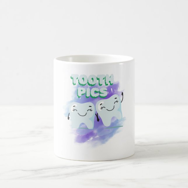 Dentist mug - Tooth Pics mug (Center)