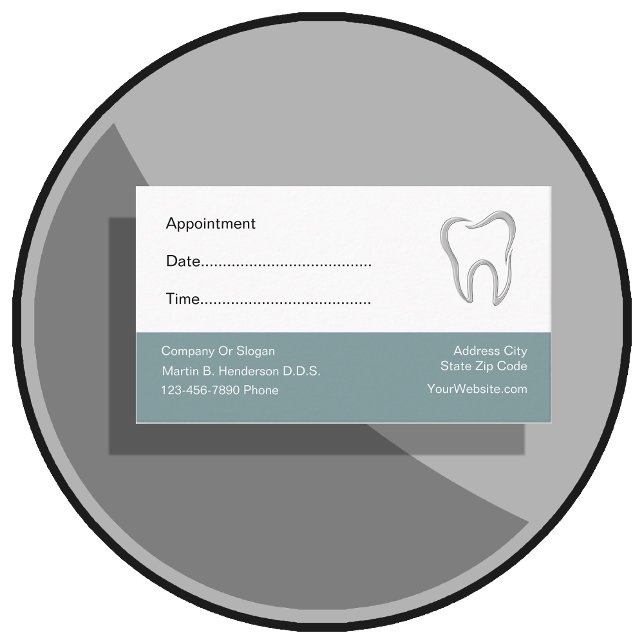 Dentist Office Appointment Cards (Creator Uploaded)