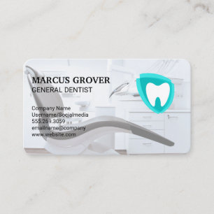 Dentist Office Chair Health Physician Business Card