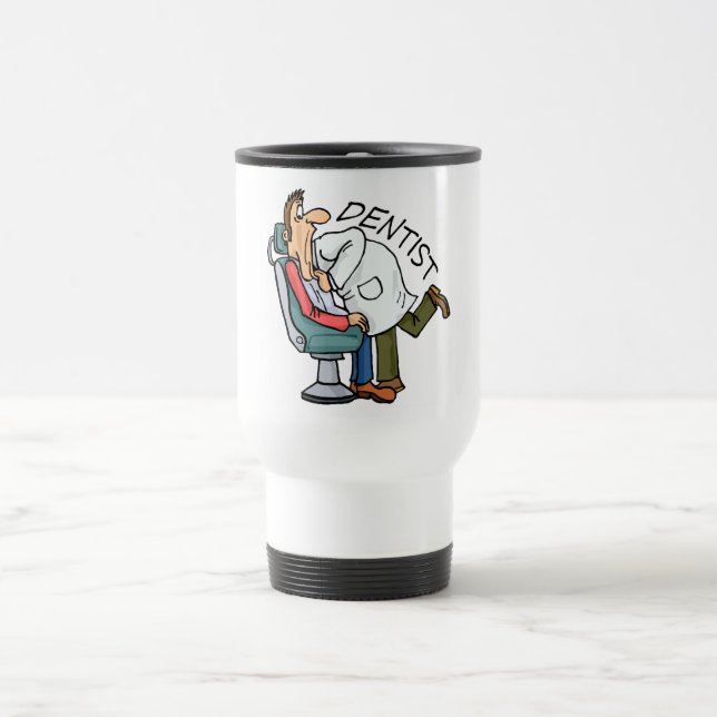Dentist Open Wide Travel Mug (Center)