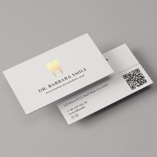 Dentist Orthodontist Minimal Sand Appointment Business Card