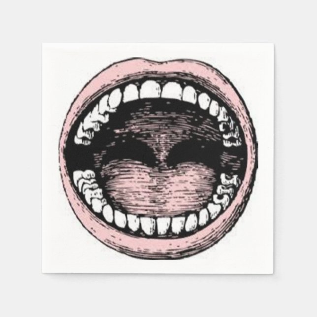 Dentist Party Napkin (Front)