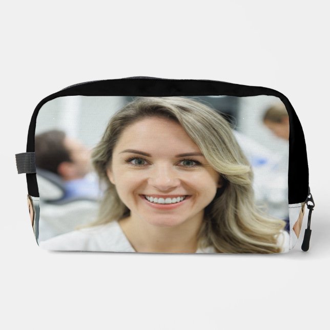 Dentist Photo Customize Personalize Dopp Kit (Front)
