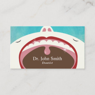 Dentist Professional Child Dental Health Business Card