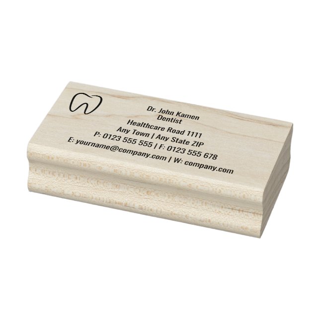 Dentist | Professional Rubber Stamp (Stamp)
