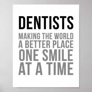 Dentist Quotes Poster